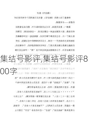 集结号影评,集结号影评800字