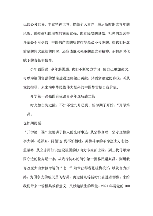 我是接班人强国有我观后感,我是接班人 强国有我观后感