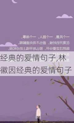 经典的爱情句子,林徽因经典的爱情句子