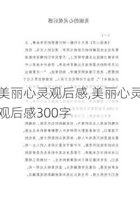 美丽心灵观后感,美丽心灵观后感300字