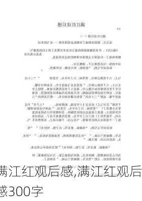 满江红观后感,满江红观后感300字