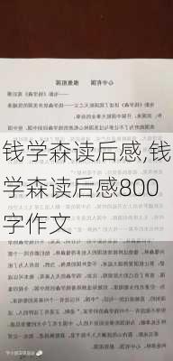 钱学森读后感,钱学森读后感800字作文