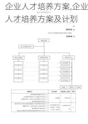 企业人才培养方案,企业人才培养方案及计划