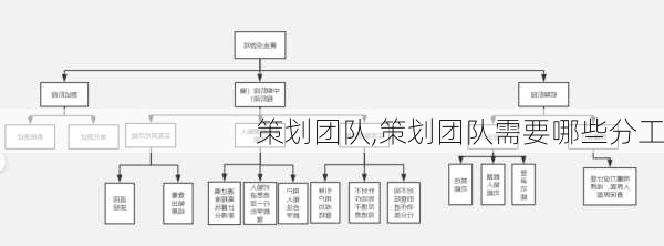 策划团队,策划团队需要哪些分工