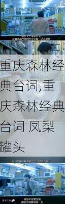 重庆森林经典台词,重庆森林经典台词 凤梨罐头