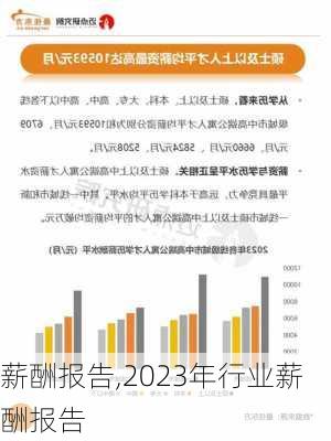 薪酬报告,2023年行业薪酬报告