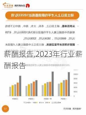 薪酬报告,2023年行业薪酬报告